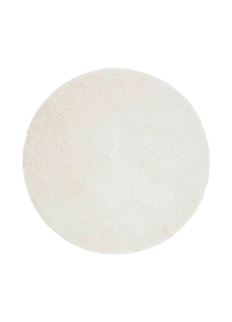 Lounge Ryeteppe Rund 200 cm, Hvit