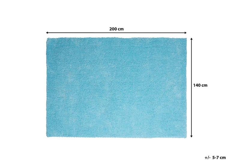 Matte Demre 140x200 cm - Blå - Teppe & matte