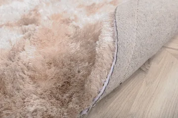 Shiva Ryematte Rund 200 cm - Champagne - Tekstiler & tepper - Teppe & matte - Moderne matte - Ryetepper