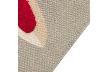 Sakubo Bomullsteppe 80x150 cm - Grå - Tekstiler & tepper - Teppe & matte - Moderne matte - Bomullsmatter