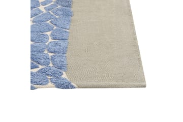 Sakubo Bomullsteppe 80x150 cm - Grå - Tekstiler & tepper - Teppe & matte - Moderne matte - Bomullsmatter