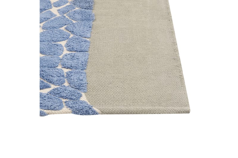 Sakubo Bomullsteppe 80x150 cm - Grå - Tekstiler & tepper - Teppe & matte - Moderne matte - Bomullsmatter