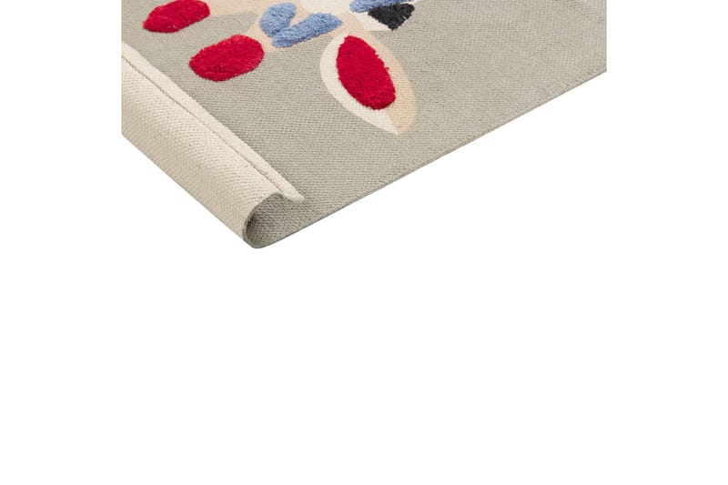 Sakubo Bomullsteppe 80x150 cm - Grå - Tekstiler & tepper - Teppe & matte - Moderne matte - Bomullsmatter