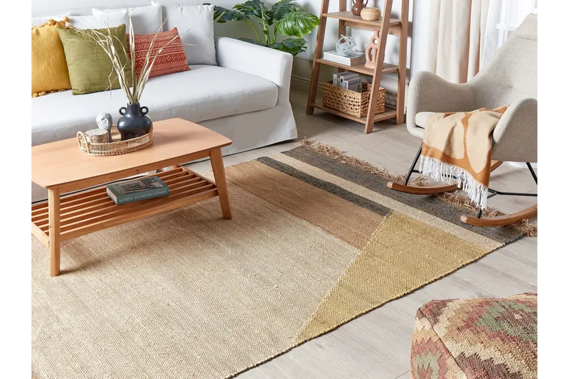 Samlar Juteteppe 140x200 cm - Brun - Tekstiler & tepper - Teppe & matte - Moderne matte - Jutematter & hampematter