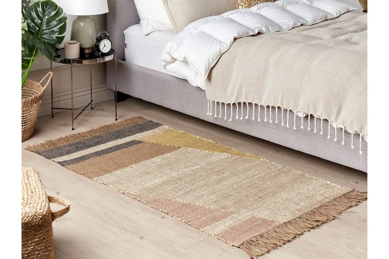 Samlar Juteteppe 80x150 cm - Brun - Tekstiler & tepper - Teppe & matte - Moderne matte - Jutematter & hampematter