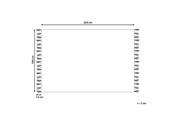 Sanliurfa Ryeteppe 160x230 cm - Beige - Tekstiler & tepper - Teppe & matte - Moderne matte - Ryetepper