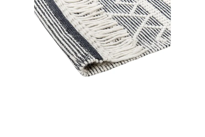 Savuca Ullteppe 160x230 cm - Svart/hvit - Tekstiler & tepper - Teppe & matte - Moderne matte - Ullteppe