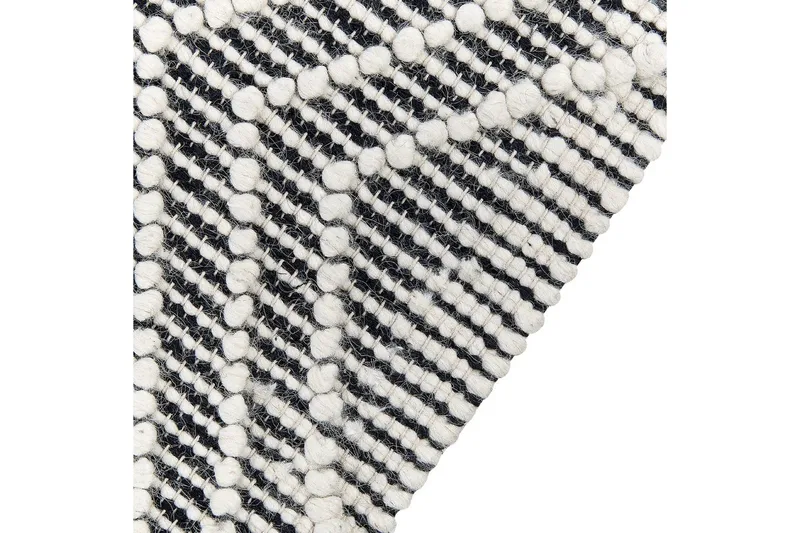 Savuca Ullteppe 160x230 cm - Svart/hvit - Tekstiler & tepper - Teppe & matte - Moderne matte - Ullteppe