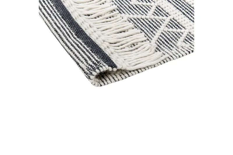 Savuca Ullteppe 160x230 cm - Svart/hvit - Tekstiler & tepper - Teppe & matte - Moderne matte - Ullteppe