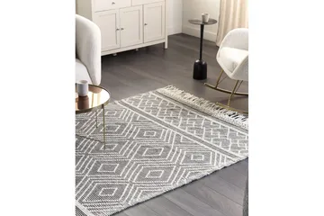 Savuca Ullteppe 160x230 cm - Svart/hvit - Tekstiler & tepper - Teppe & matte - Moderne matte - Ullteppe