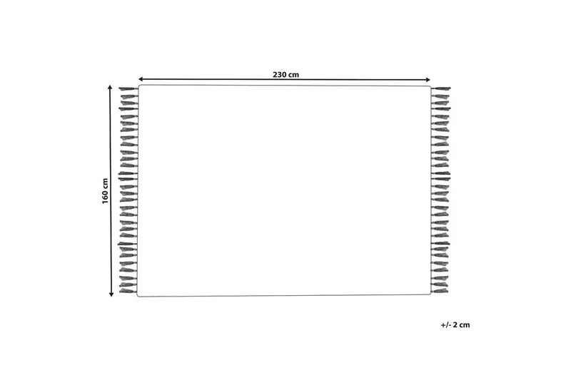 Savuca Ullteppe 160x230 cm - Svart/hvit - Tekstiler & tepper - Teppe & matte - Moderne matte - Ullteppe