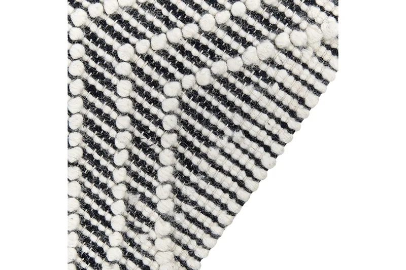 Savuca Ullteppe 160x230 cm - Svart/hvit - Tekstiler & tepper - Teppe & matte - Moderne matte - Ullteppe