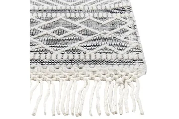 Savuca Ullteppe 160x230 cm - Svart/hvit - Tekstiler & tepper - Teppe & matte - Moderne matte - Ullteppe