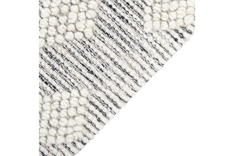 Savur Ullteppe 160x230 cm - Svart/hvit - Tekstiler & tepper - Teppe & matte - Moderne matte - Ullteppe