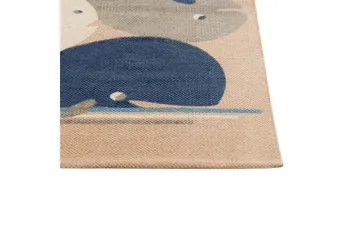 Seai Bomullsteppe 80x150 cm - Beige - Tekstiler & tepper - Teppe & matte - Moderne matte - Bomullsmatter