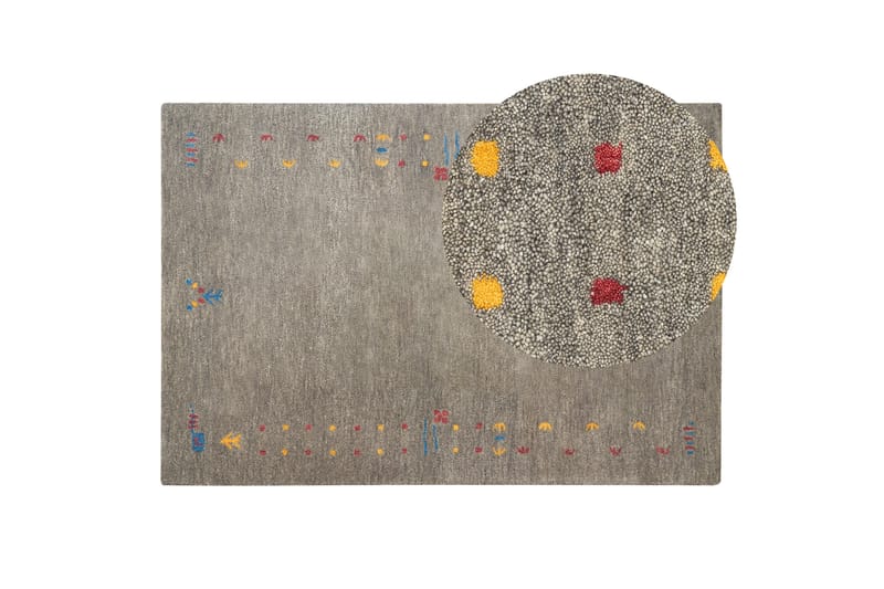 Seymen Ryeteppe 140x200 cm - Grå - Tekstiler & tepper - Teppe & matte - Moderne matte - Ullteppe