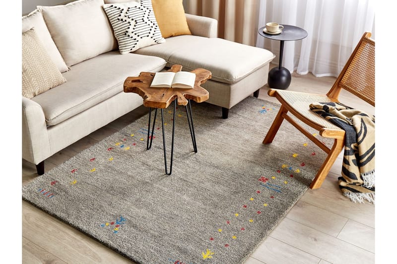 Seymen Ryeteppe 140x200 cm - Grå - Tekstiler & tepper - Teppe & matte - Moderne matte - Ullteppe