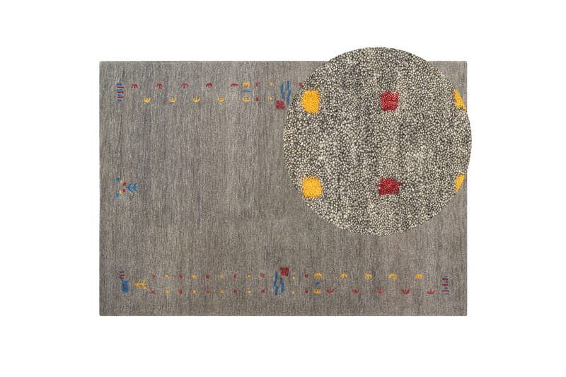 Seymen Ryeteppe 160x230 cm - Grå - Tekstiler & tepper - Teppe & matte - Moderne matte - Ryetepper