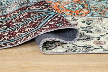 Shiraz Wiltonteppe 80x200 cm Oval - Flerfarget - Tekstiler & tepper - Teppe & matte - Moderne matte - Friezematte