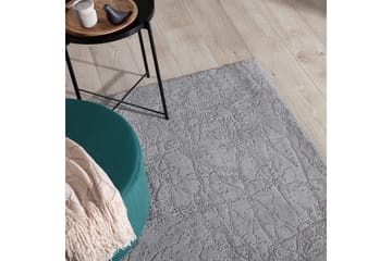 Siggi Ryematte Rektangulær 150x80 cm - Grå - Tekstiler & tepper - Teppe & matte - Moderne matte - Ryetepper