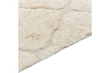 Silchar Bomullsteppe 140x200 cm - Beige - Tekstiler & tepper - Teppe & matte - Moderne matte - Bomullsmatter