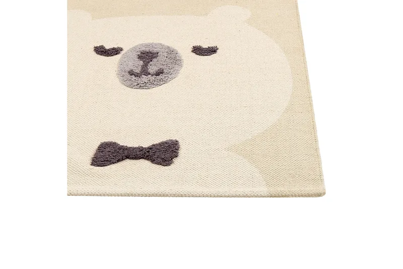 Simau Bomullsteppe 80x150 cm - Beige - Tekstiler & tepper - Teppe & matte - Moderne matte - Bomullsmatter