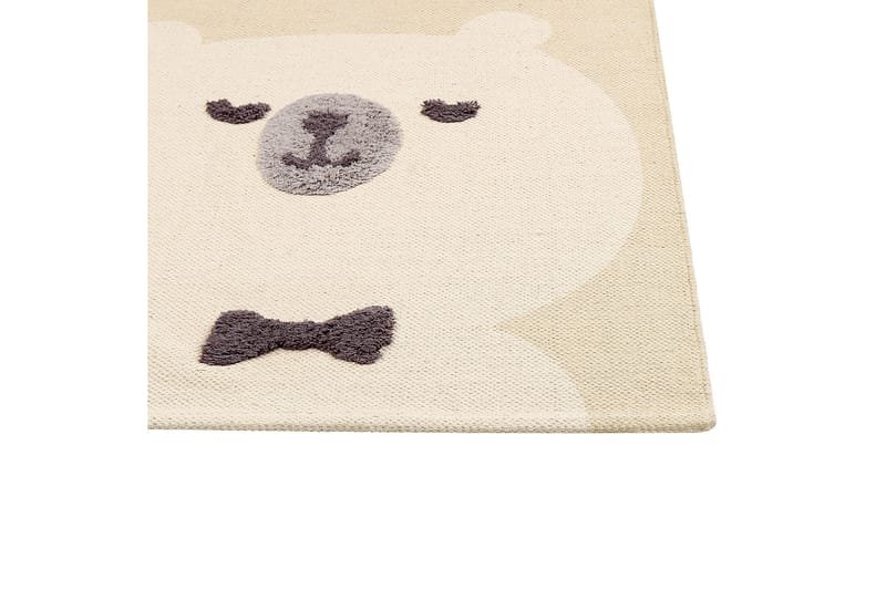 Simau Bomullsteppe 80x150 cm - Beige - Tekstiler & tepper - Teppe & matte - Moderne matte - Bomullsmatter