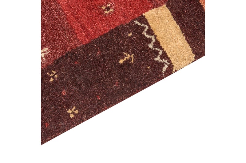 Sinanli Ryeteppe 140x200 cm - Rød - Tekstiler & tepper - Teppe & matte - Moderne matte - Ullteppe