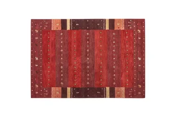 Sinanli Ryeteppe 160x230 cm - Rød - Tekstiler & tepper - Teppe & matte - Moderne matte - Ryetepper