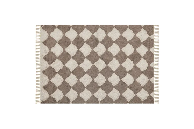 Sinop Bomullsteppe 140x200 cm, Brun