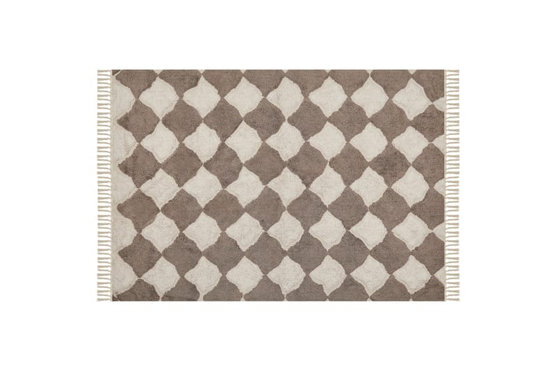 Sinop Bomullsteppe 160x230 cm, Brun