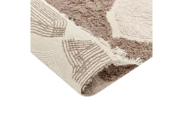 Sinop Bomullsteppe 160x230 cm - Brun - Tekstiler & tepper - Teppe & matte - Moderne matte - Bomullsmatter