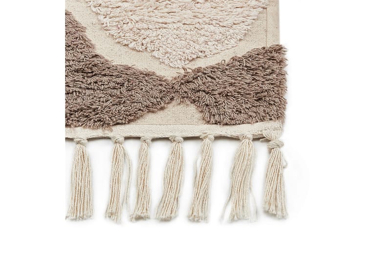 Sinop Bomullsteppe 80x150 cm - Brun - Tekstiler & tepper - Teppe & matte - Moderne matte - Bomullsmatter