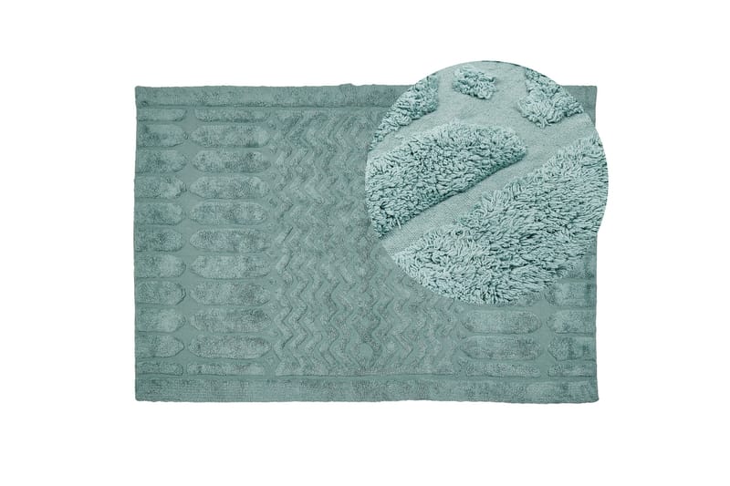 Sirnak Ryeteppe 140x200 cm - Grønn - Tekstiler & tepper - Teppe & matte - Moderne matte - Ryetepper