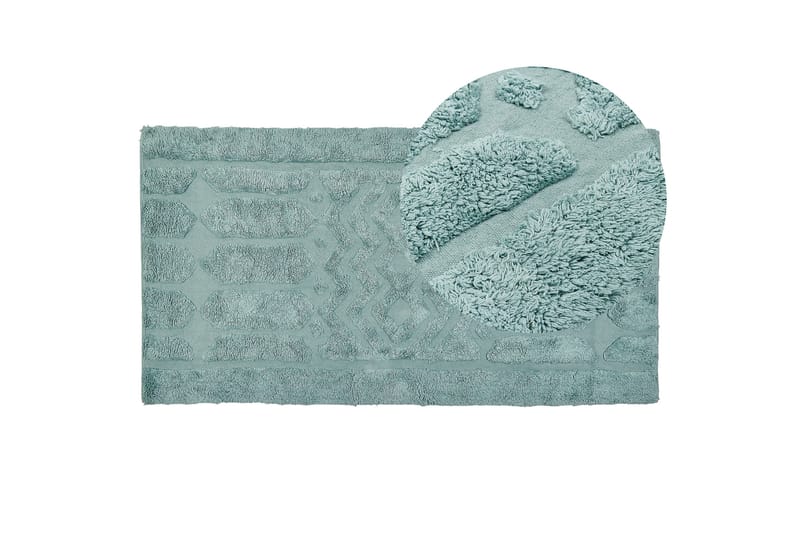 Sirnak Ryeteppe 80x150 cm - Grønn - Tekstiler & tepper - Teppe & matte - Moderne matte - Ryetepper