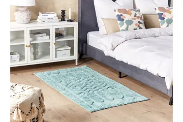 Sirnak Ryeteppe 80x150 cm - Grønn - Tekstiler & tepper - Teppe & matte - Moderne matte - Ryetepper
