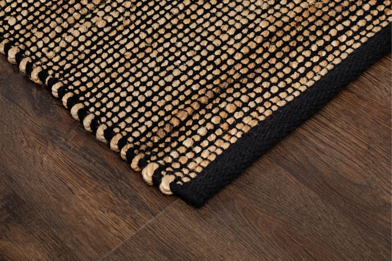 Kavali Jutematta 75x150 cm - Natur / Svart - Tekstiler & tepper - Teppe & matte - Moderne matte - Sisaltepper