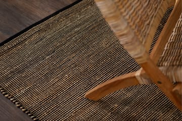 Kavali Jutematta 75x150 cm - Natur / Svart - Tekstiler & tepper - Teppe & matte - Moderne matte - Sisaltepper