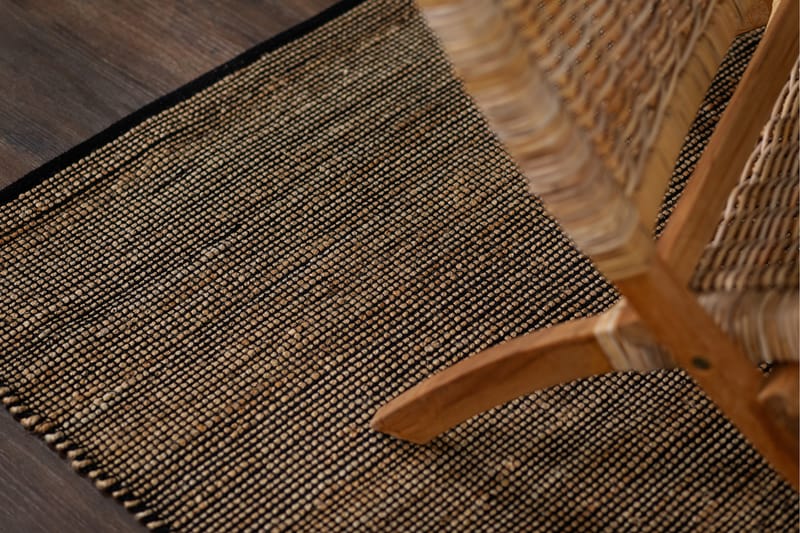 Kavali Jutematta 75x150 cm - Natur / Svart - Tekstiler & tepper - Teppe & matte - Moderne matte - Sisaltepper
