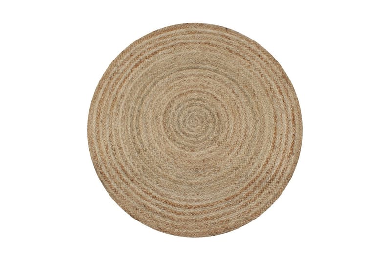 Teppe flettet jute 150 cm rund - Beige - Jutematter & hampematter - Sisaltepper