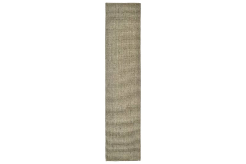 Teppe naturlig sisal 66x300 cm gråbrun - Taupe - Jutematter & hampematter - Sisaltepper