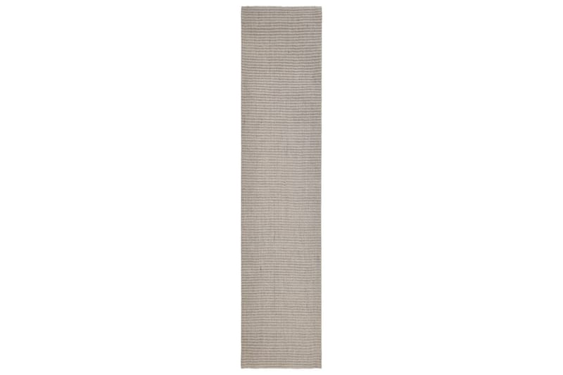 Teppe naturlig sisal 66x300 cm sand - Krem - Jutematter & hampematter - Sisaltepper