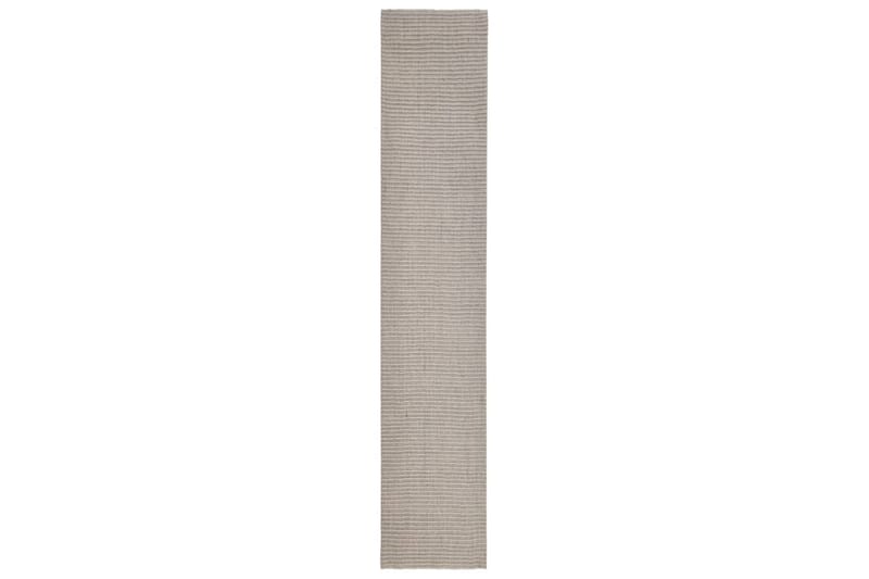 Teppe naturlig sisal 66x350 cm sand - Krem - Sisaltepper - Jutematter & hampematter