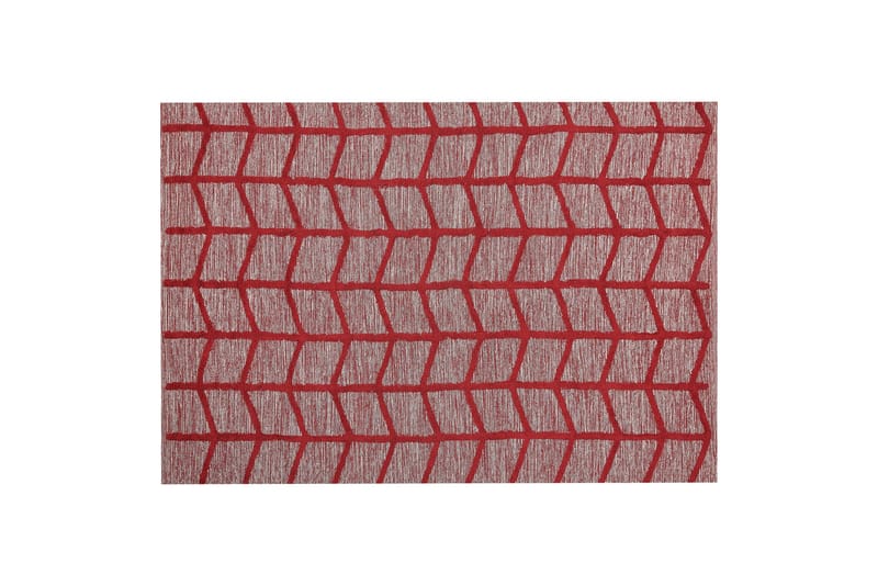 Sivas Bomullsteppe 140x200 cm, Rød