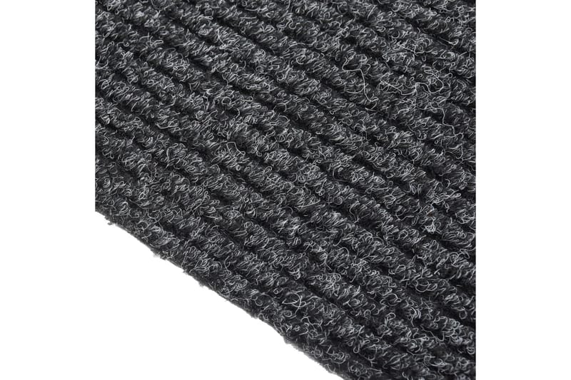 Smussfangende teppeløper antrasitt 100x500 cm - Antrasittgrå - Gangmatter