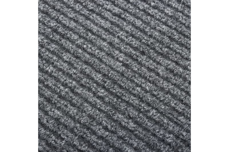 Smussfangende teppeløper grå 100x300 cm - Grå - Gangmatter