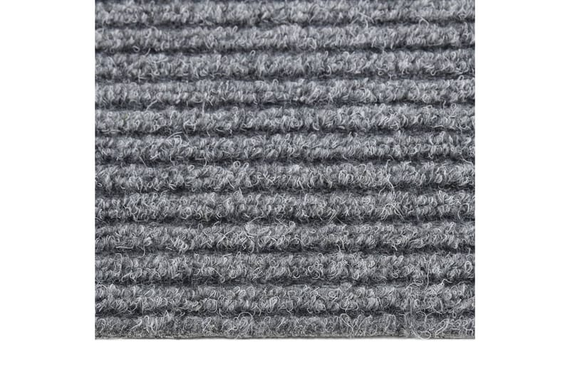 Smussfangende teppeløper grå 100x300 cm - Grå - Gangmatter