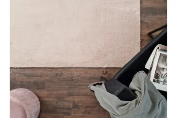 Soft Wiltonteppe 140x200 cm Rektangulær - Rosa - Tekstiler & tepper - Teppe & matte - Moderne matte - Friezematte