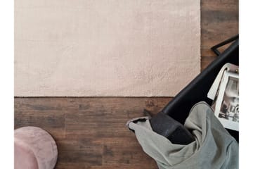 Soft Wiltonteppe 140x200 cm Rektangulær - Rosa - Tekstiler & tepper - Teppe & matte - Moderne matte - Friezematte