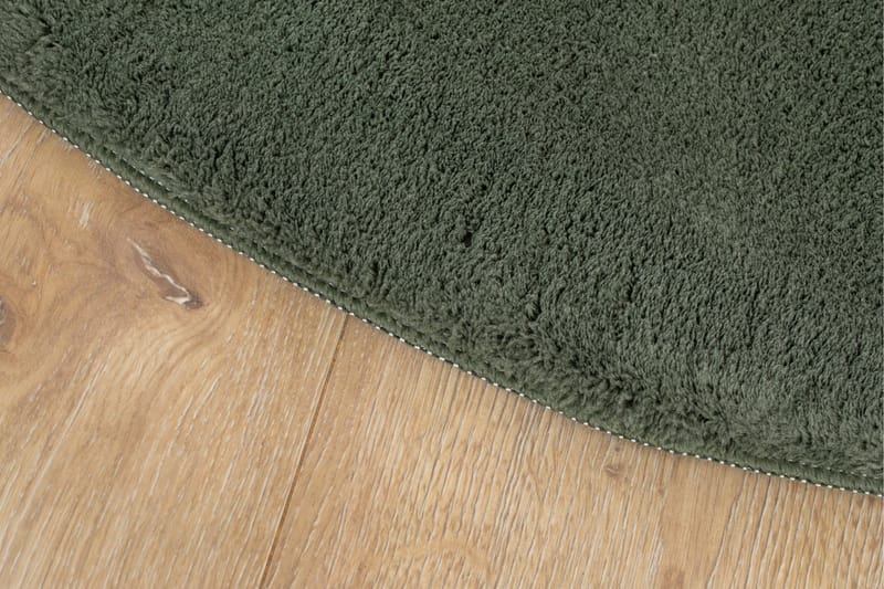 Soft Wiltonteppe 200 cm Rund - Smaragdgrønn - Tekstiler & tepper - Teppe & matte - Moderne matte - Wiltontepper